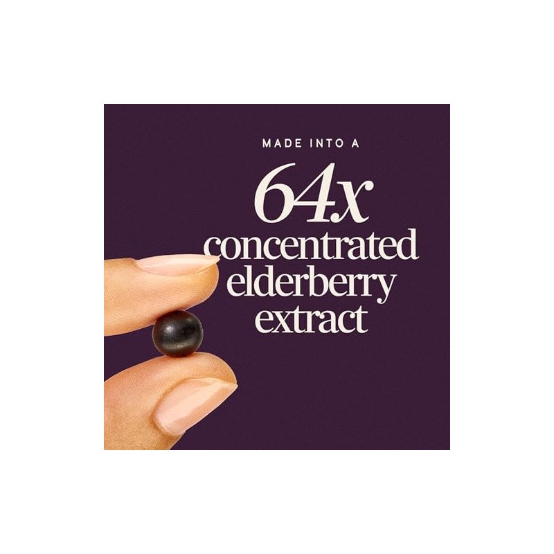 Sambucus Elderberry Gummies Suplementos Herbales 10486
