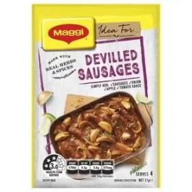 Maggi Devilled Sausages Recipe Base 37g