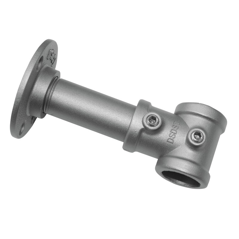 GARDINIA Industrial Home Series Wall Support for Curtain Rods with