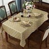 SASTYBALE Fall & Christmas Table Cloths, Damask Fabric Tablecloth Water