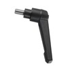 uxcell 2pcs Adjustable Clamping Lever Handle M6 x 10mm Metric