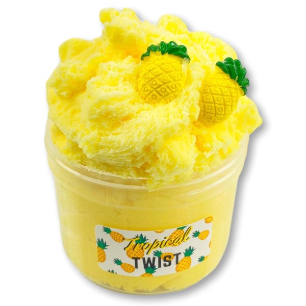 Tropical Twist Cloud Slime Scented w/Charm (8oz)