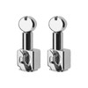 Create idea 2PCS Metal Needle Clamps Rotatable Handle Screw for
