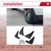HECASA Heavy Duty Mud Flaps Guards Compatible with 2015-2023 Dodge