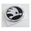 Skoda Original Emblem Tailgate Logo, Silver, Plastic or Metal, Suitable