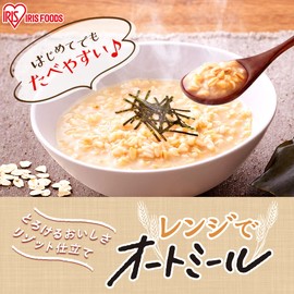 Iris Ohyama Range Oatmeal, Dashi Flavor, 5.3 oz (150 g)