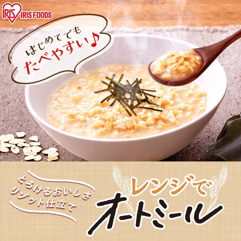 Iris Ohyama Range Oatmeal, Dashi Flavor, 5.3 oz (150 g)