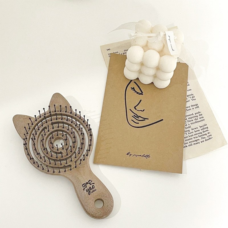 Yao Hairbrush Luxury Gift Packaging Set Scalp Massage Hair Comb