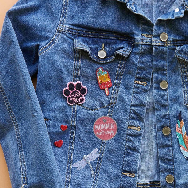 Simplicity 19320100053 Momin' Ain't Easy Iron On Applique Patch for