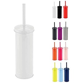 MSV Habana Toilet Brush with Hygienic Container White