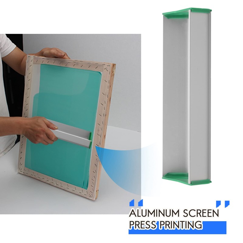 SUNCHSEN 1PC Aluminum Alloy 8 inch (20CM) Emulsion Scoop Coater
