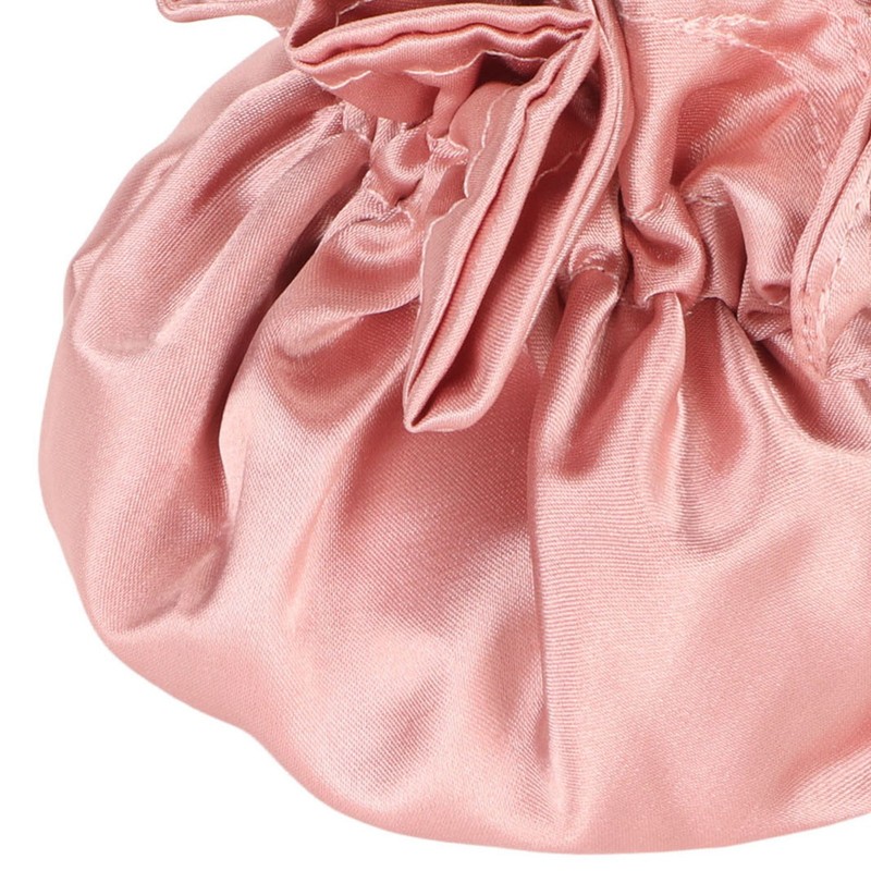 Heatless Bun Hair Styling Kit Cloth Portable Soft Satin Heatless