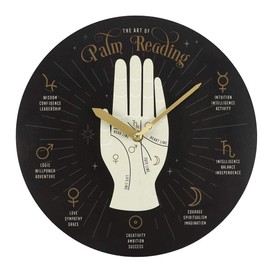 Something Different FT_53430 Clock | Palm Reading | MDF | 1pc. 384g, Black