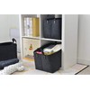 Storage Basket with Two Handles Felt Basket Storage Box for