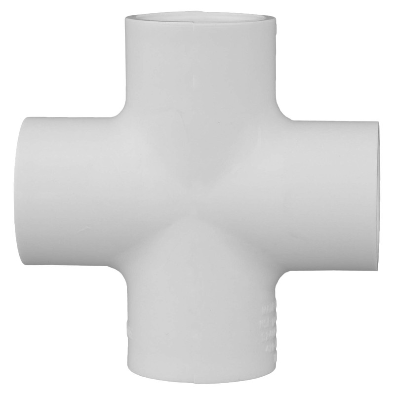 CHARLOTTE PIPE 1/2 SCH 40 CROSS SXSXSXS PRESSURE (1 Unit