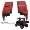 1 Pair UTV Tail Lights for Polaris 1000 Crew 1000