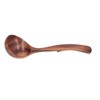Long Handle Ladle Acacia Wood Soup Serving Spoon Kitchen Dinnerware