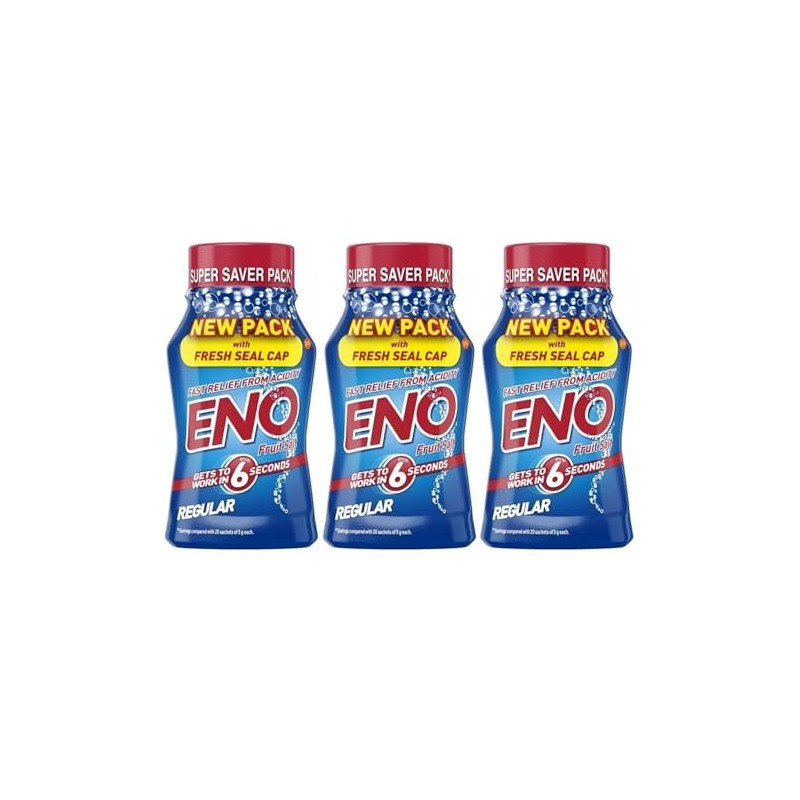 ENO Fruit Salt Regular 100g Pack of 3 Fast Relief