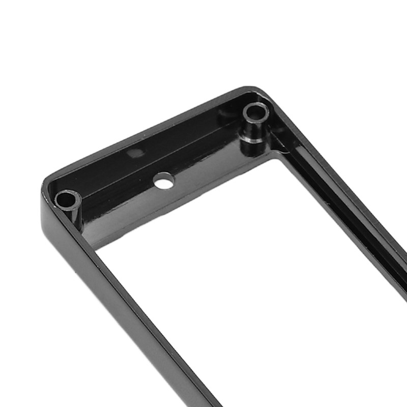 2Pcs Humbucker Pickup Ring Metal Mounting Frame Flat Bottom Replacement