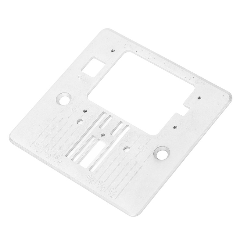 Sewing Machine Needle Plate Q235 Steel 7.8x7.7cm Straight Stitch Needle