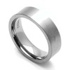 DoubleAccent 6MM Comfort Fit Titanium Wedding Band Satin Finish Flat
