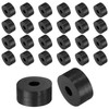 uxcell 48 Pcs Rubber Spacers 20mm OD x 6mm ID