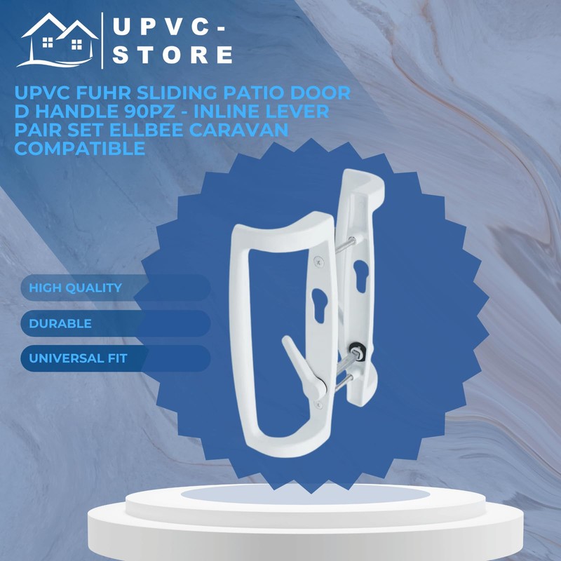 uPVC Fuhr Sliding Patio Door D Handle 90pz - Inline