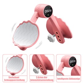 HUYIWEI Thigh Trainer, Pelvic Floor Trainer for Women, Strength Adjustment with Three Gears and Intelligent Data Chip, Butt Trainer, Leg Trainer for Home, Legs Training Device for Home, Women