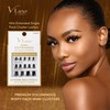 VLuxe Faux Mink Lash Cluster Mini Extended, 14 10-14mm Seamless