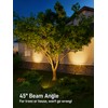 LEONLITE 5CCT Low Voltage LED Landscape Spotlight, Update 1800K2700K3000K4000K5000K Selectable,