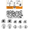 MARRTEUM 40Pcs Push on Pushnut Cap | 1/4", 5/16", 3/8",