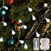 Dailyart Globe String Lights Battery Powered 40Led 20FT String Lights