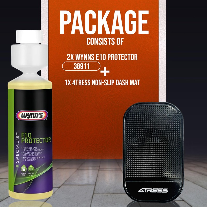 Wynns 2 x 250ml Specialist E10 Petrol Fuel Protector Makes