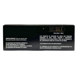 Missile Horny Goat Maca Caja con 15 carteras Natural Health