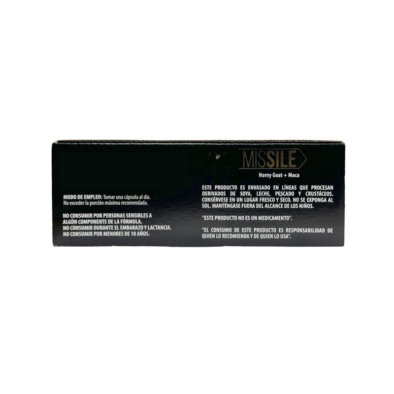 Missile Horny Goat Maca Caja con 15 carteras Natural Health