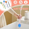 Aemgo 5 Pieces Glass Spoons, 6 inch Coffee Teaspoons, Heat
