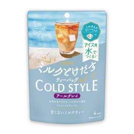 Mitsui Norin Nitto Tea Tea with Milk, Ice Earl Grey, 4 Bags x 6 Packs