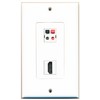 RiteAV - 1 Port HDMI 1 Port Speaker Decorative Wall