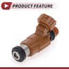 HEROFFIX 4 Pcs Fuel Injector for Mazda 626 2.0 2000-2001