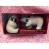 St. Nicholas Square Polar Bears Ceramic Salt and Pepper Shakers