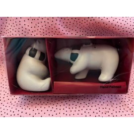 St. Nicholas Square Polar Bears Ceramic Salt and Pepper Shakers by St Nicholas Square New In package