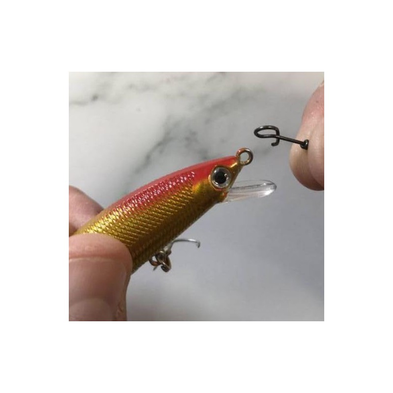 Fast attach quick change fishing clips connecter link | stainless