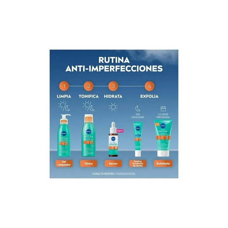 Nivea Derma Skin Clear Srum Antiimperfecciones 30 ml Da y