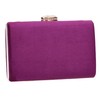 SWANKYSWANS Women's Clutch One Size - Purple -
