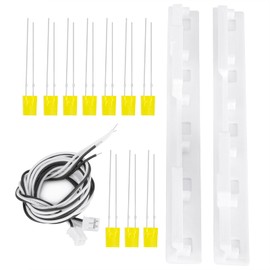 TRZX 1/14 Tamiya R620 Scania 770S 6x4 56368 RC LED Lamp Side Light for Tractor Truck