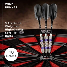 Viper Wind Runner Soft Tip Darts, 18 Grams