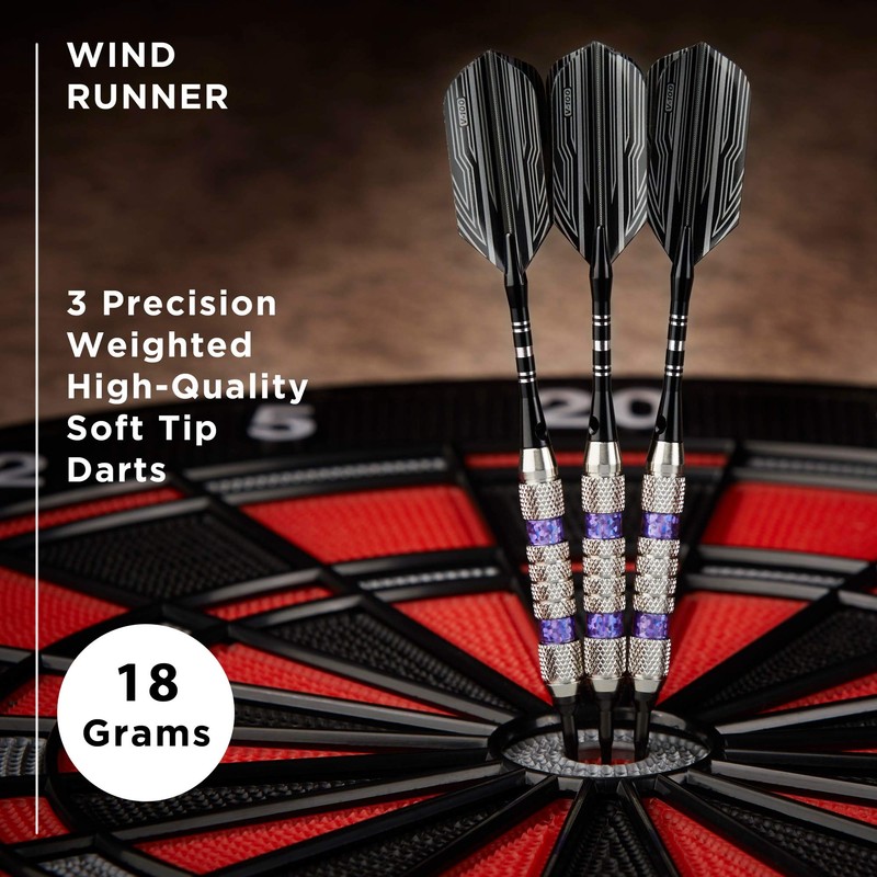 Viper Wind Runner Soft Tip Darts, 18 Grams