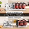 Housolution Pot and Pan Organizer Rack for Cabinet, Upgraded Expandable