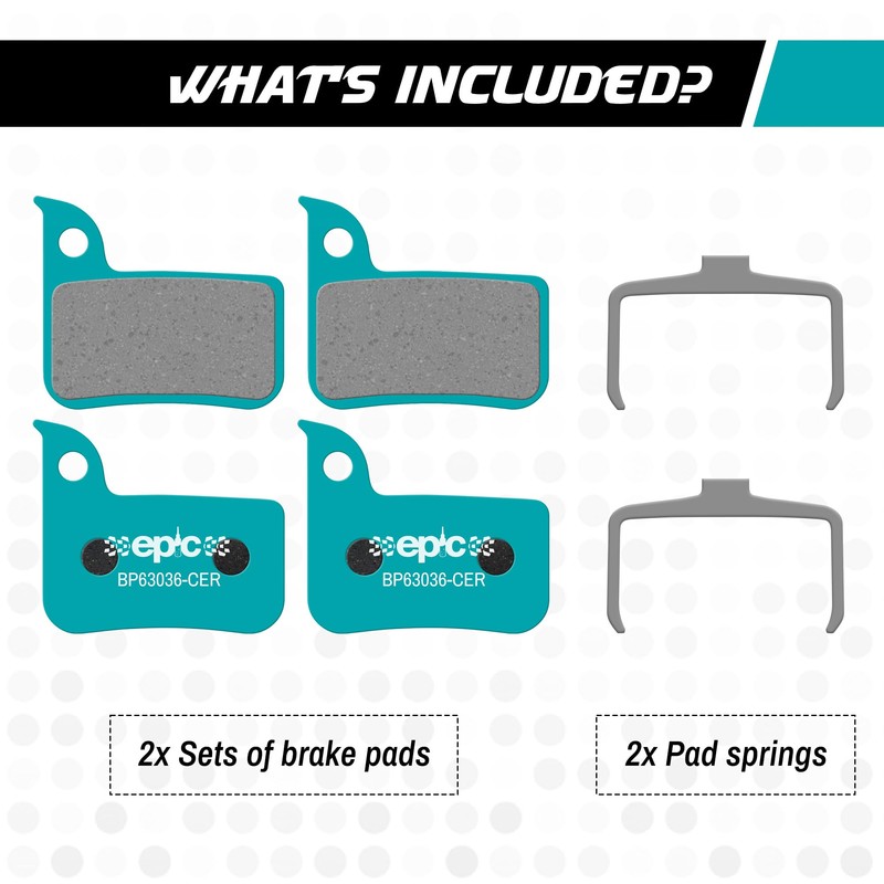epic Disc Brake Pads for SRAM Red, Apex, Rival, Force
