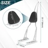AUFER Detachable Chrome Passenger Backrest Sissy Bar With Backrest Pad